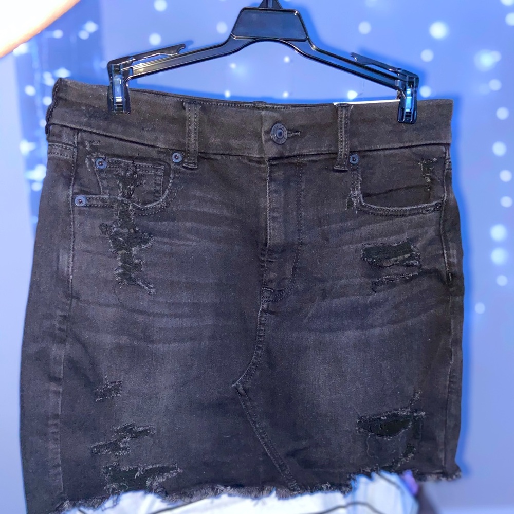 A mini skirt